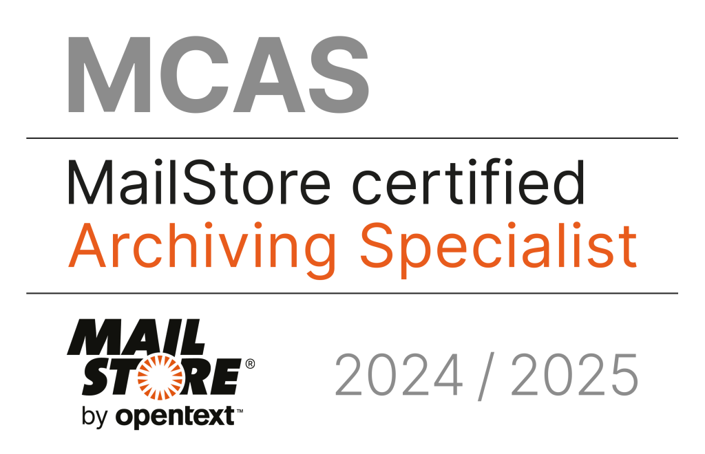 MailStore MCAS badge